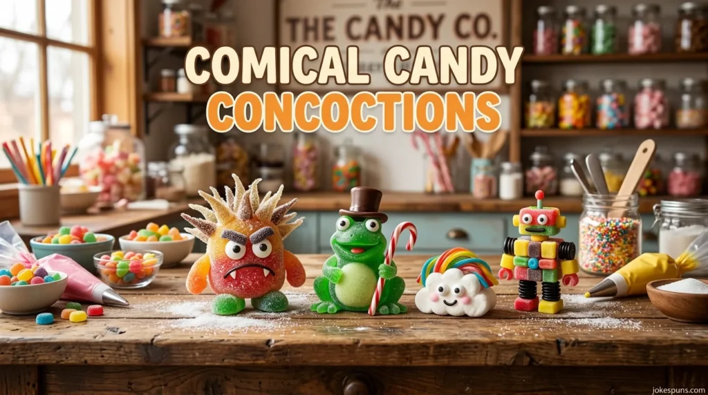 Comical Candy Concoctions