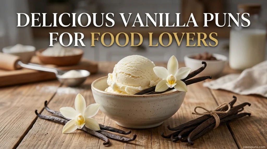 Delicious Vanilla Puns for Food Lovers