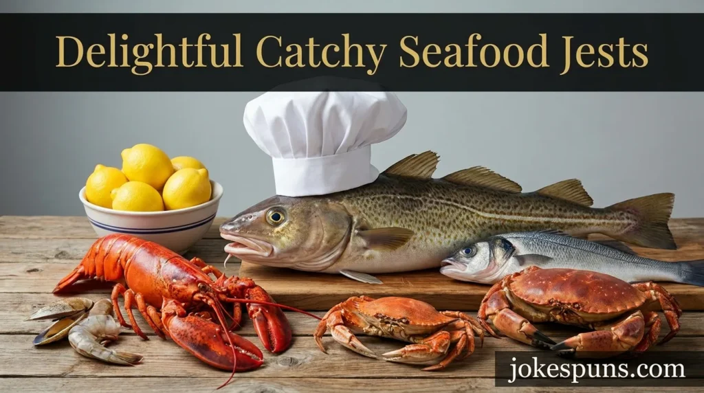 Delightful Catchy Seafood Jests
