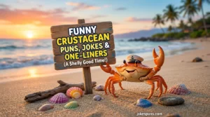 Funny Crustacean Puns Jokes One Liner