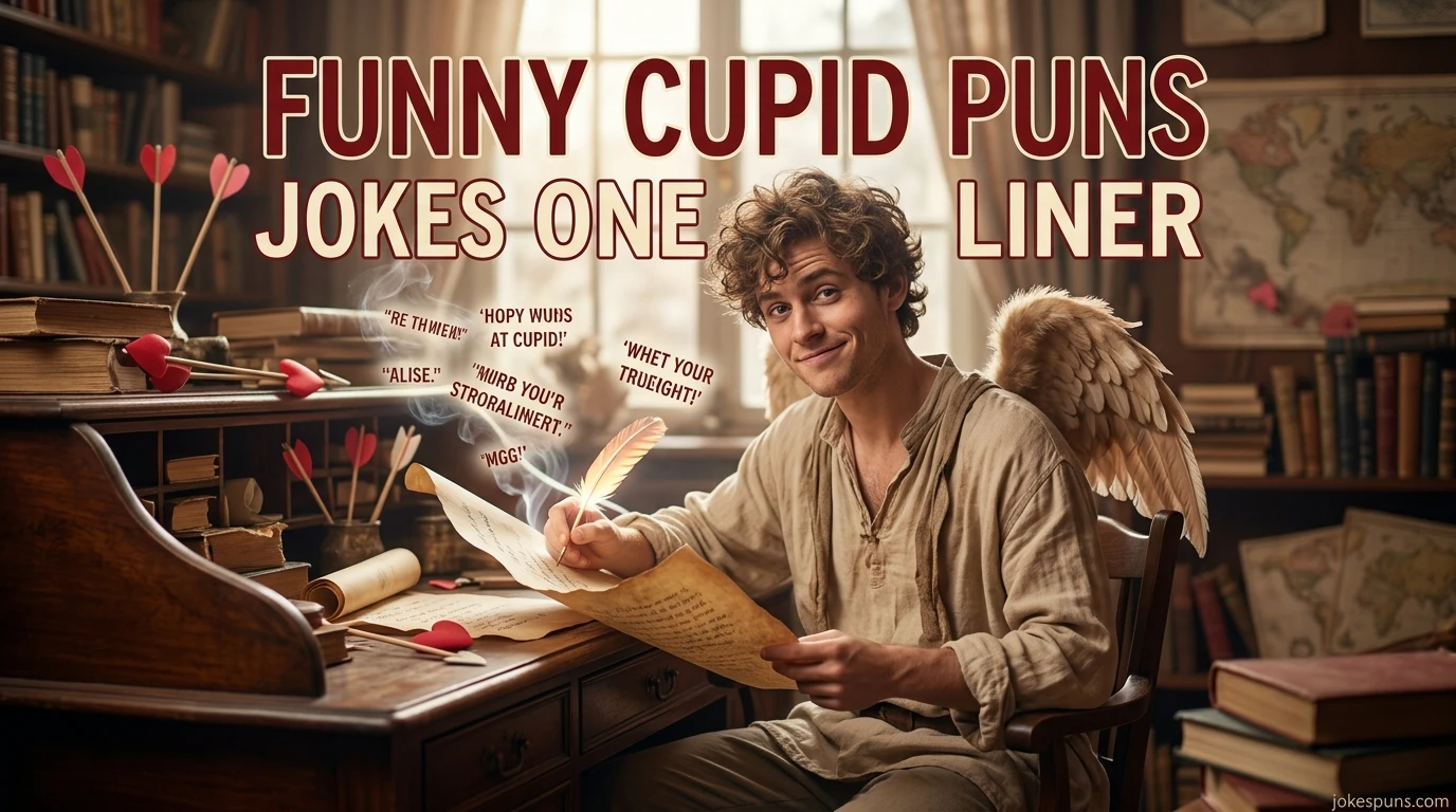 Funny Cupid Puns Jokes One Liner