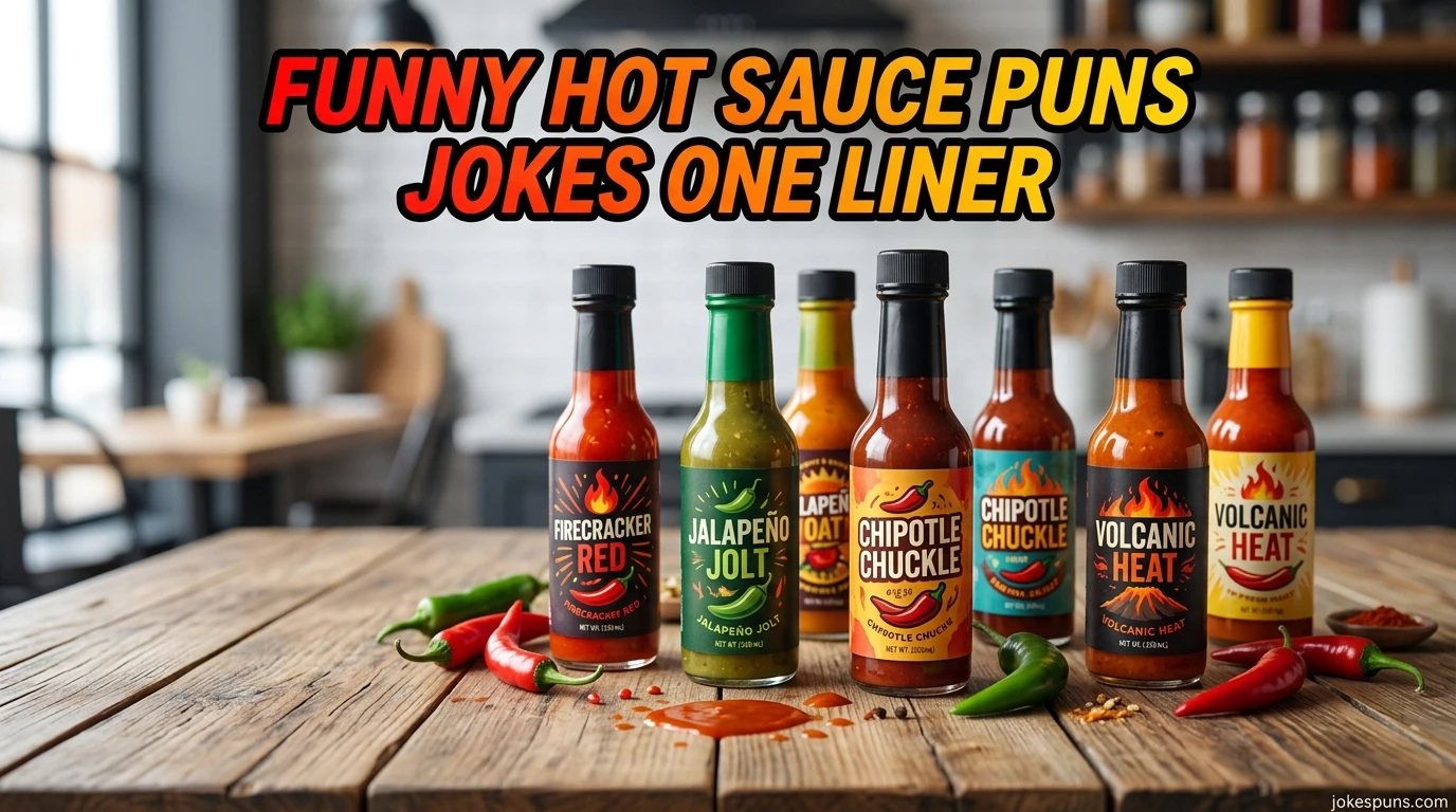 Funny Hot Sauce Puns Jokes One Liner