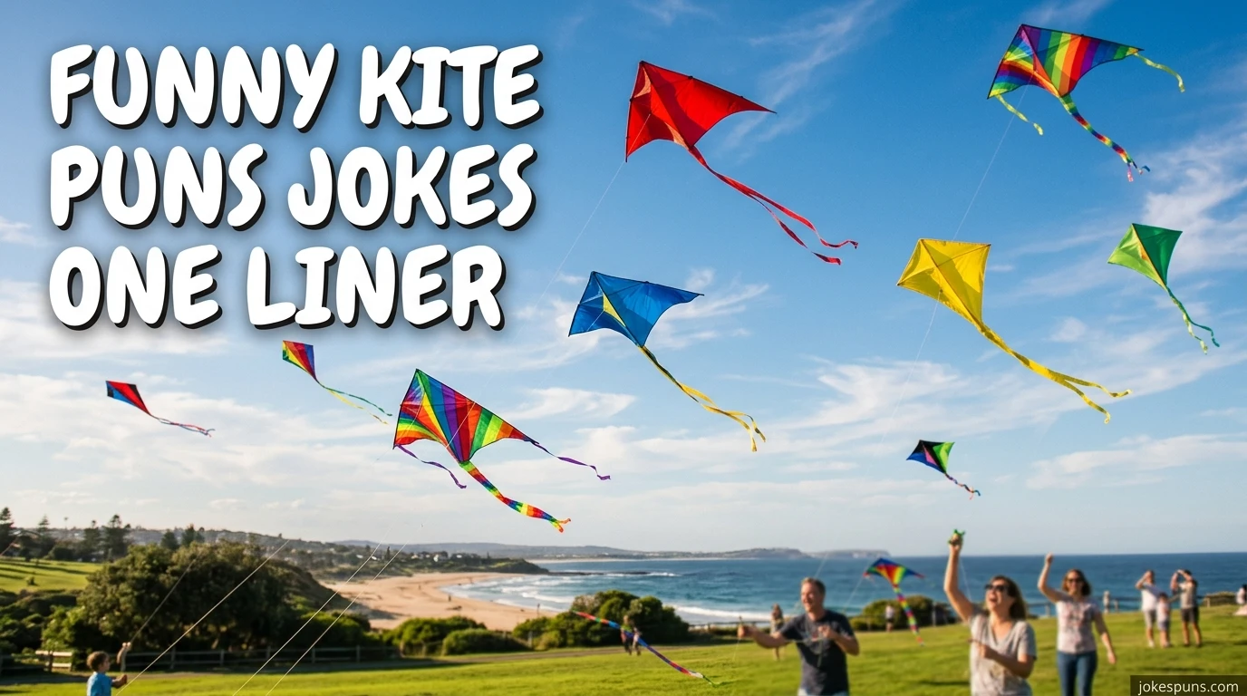Funny Kite Puns Jokes One Liner