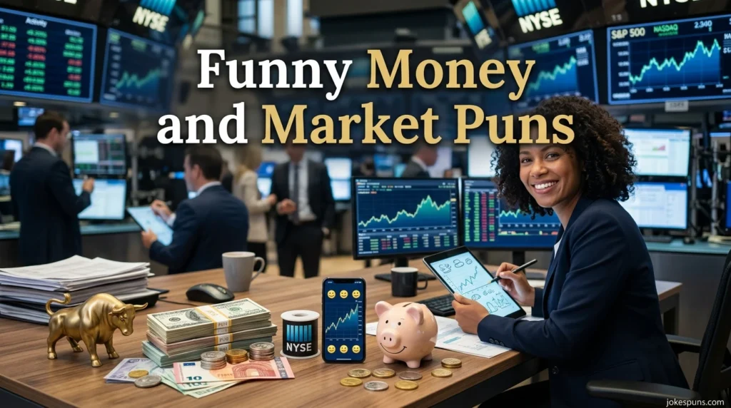 Funny Money and Market Puns