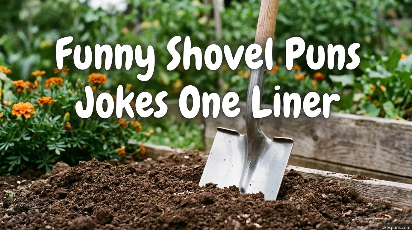 Funny Shovel Puns Jokes One Liner