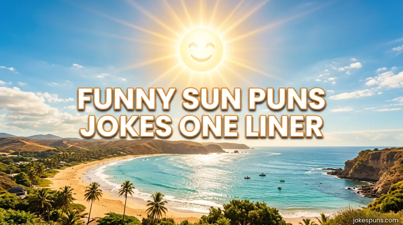 Funny Sun Puns Jokes One Liner