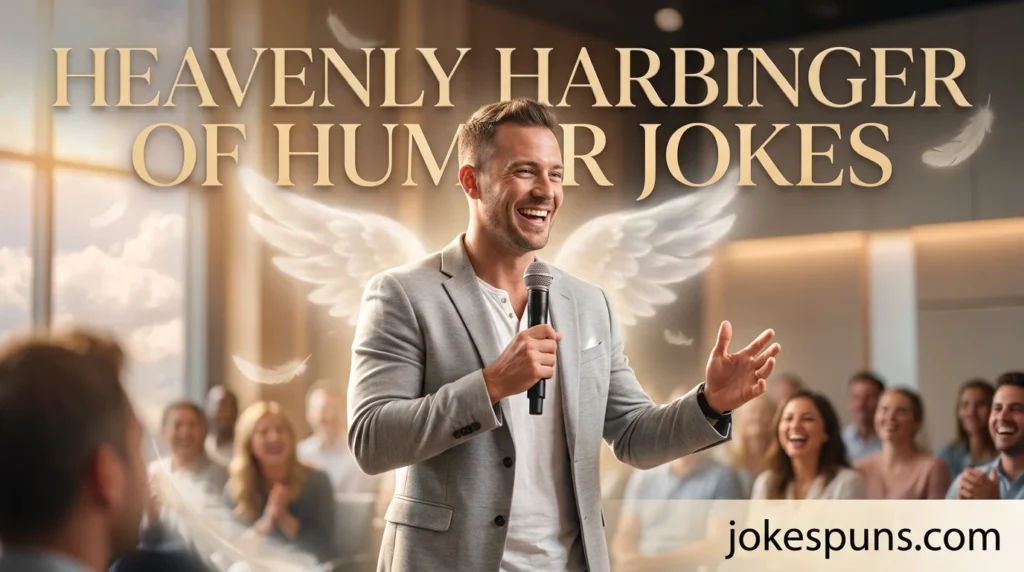 Heavenly Harbinger of Humor Jokes