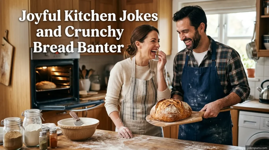 Joyful Kitchen Jokes and Crunchy Bread Banter