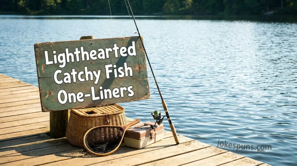 Lighthearted Catchy Fish One-Liners