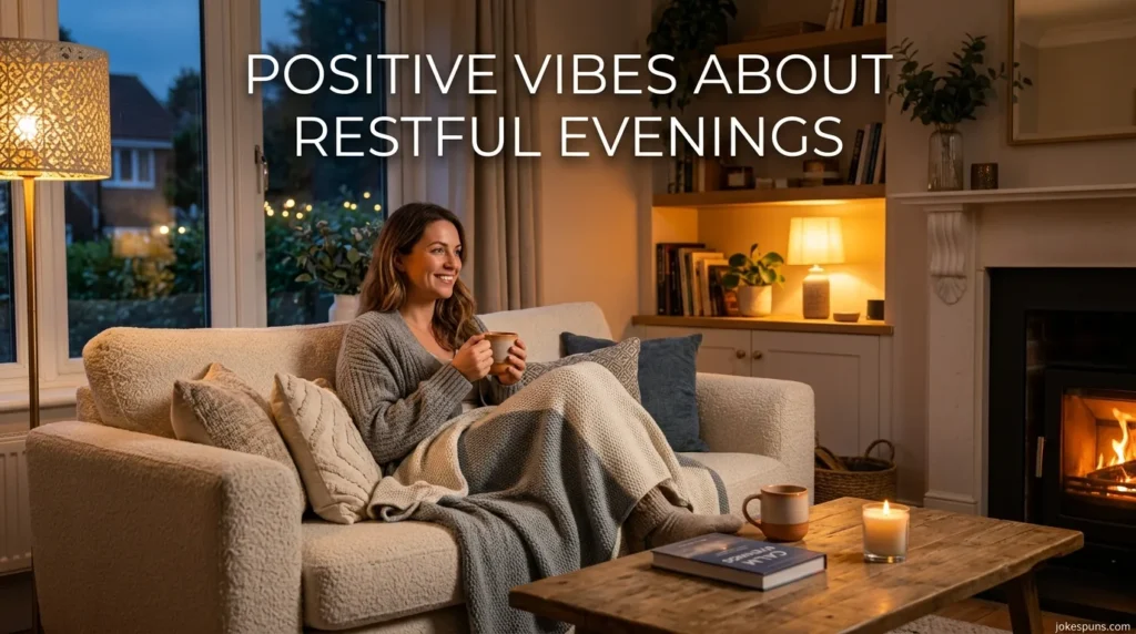 Positive Vibes About Restful Evenings