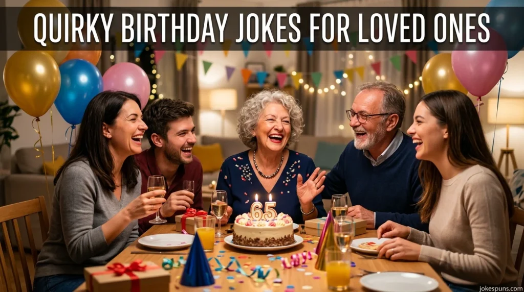 Quirky Birthday Jokes for Loved Ones