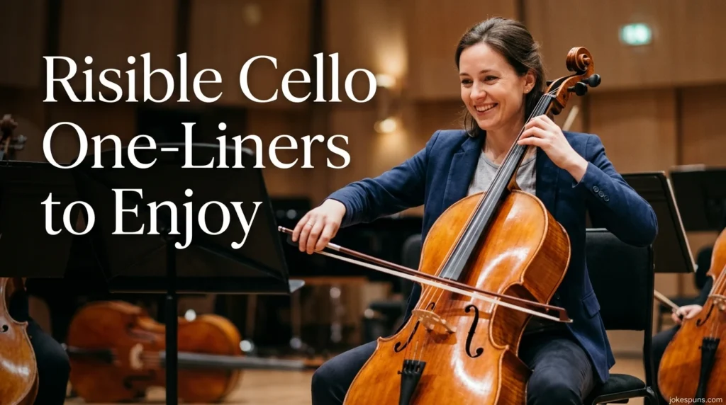 Risible Cello One-Liners to Enjoy
