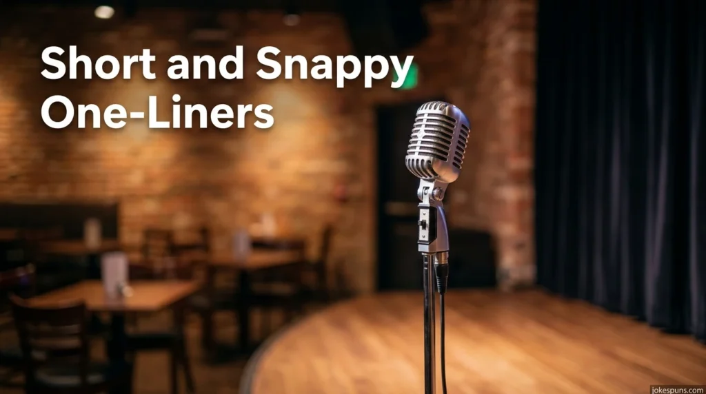 Short and Snappy One-Liners