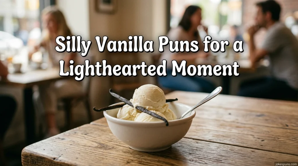 Silly Vanilla Puns for a Lighthearted Moment