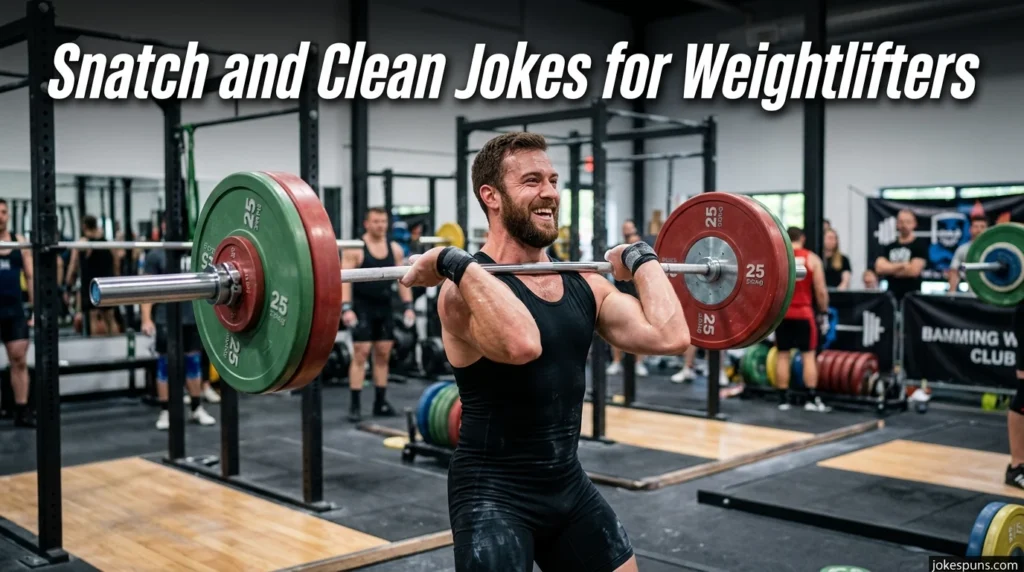 Snatch and Clean Jokes for Weightlifters