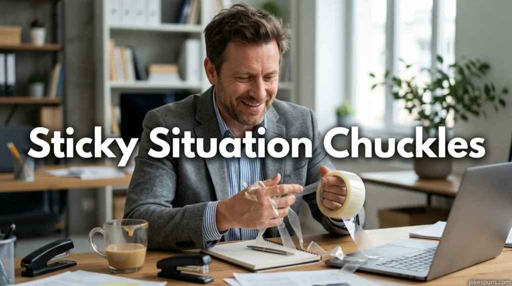 Sticky Situation Chuckles