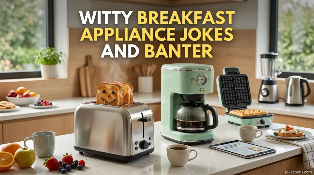 Witty Breakfast Appliance Jokes and Banter
