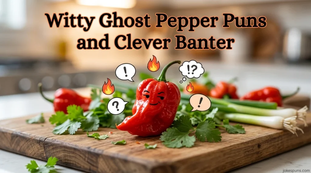 Witty Ghost Pepper Puns and Clever Banter