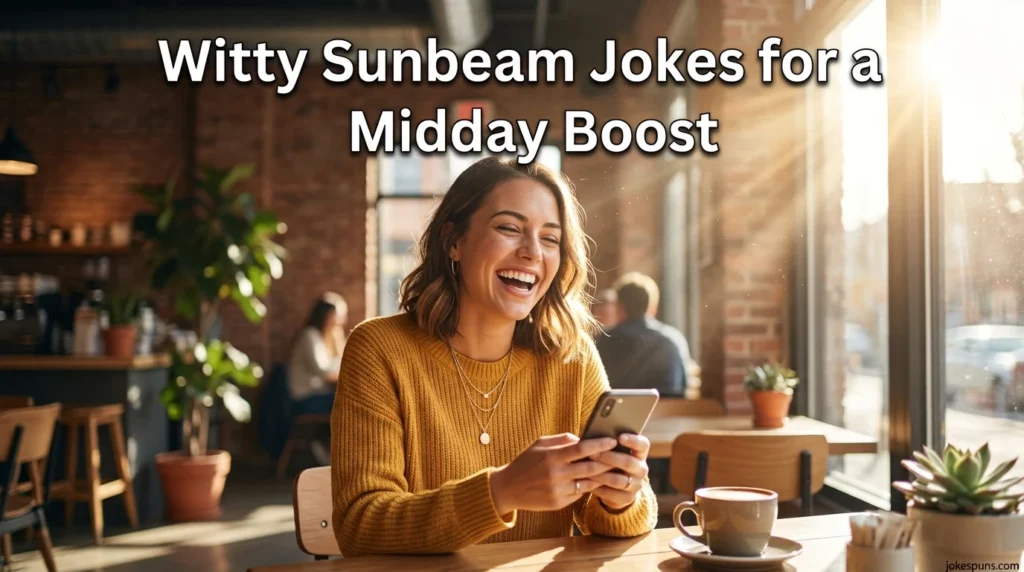 Witty Sunbeam Jokes for a Midday Boost