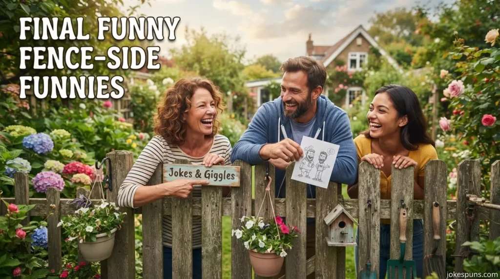 Final Funny Fence-Side Funnies