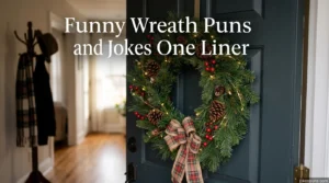 Funny Wreath Puns and Jokes One Liner