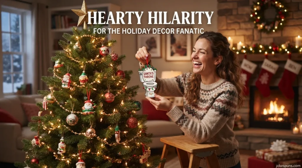 Hearty Hilarity for the Holiday Decor Fanatic