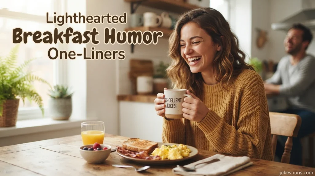 Lighthearted Breakfast Humor One-Liners